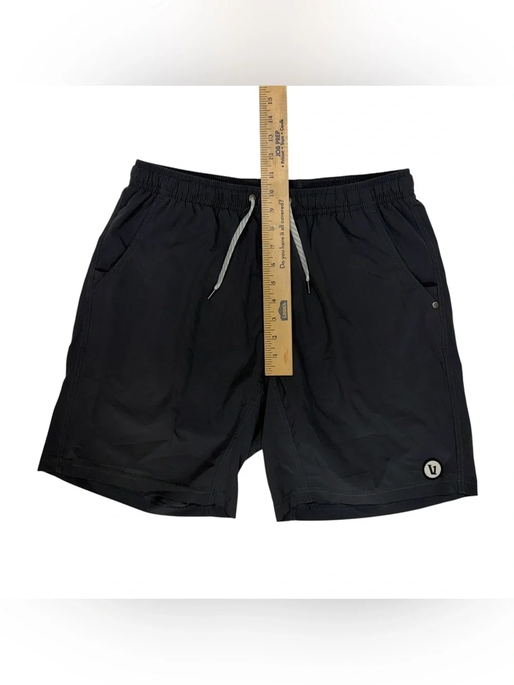 Vuori Kore Shorts Mens Large Grey 7” Lined Athletic Hybrid Performance Gym Swim